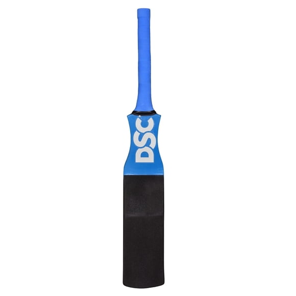 DSC Popular Willow Practice Bat With Foam Base For Catching And Fielding Practice With Cover | Blue