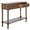 Brown, variant on SAFAVIEH Peyton French 2-Drawer Brown Wood Rectangle Console Table (35.5 in. W x 13 in. D x 29.5 in. H)