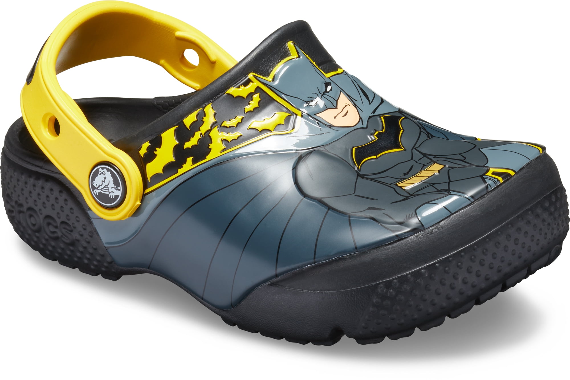 Crocs Boys' Junior Fun Lab Iconic Batman Clog (Ages 7+) - Walmart.com