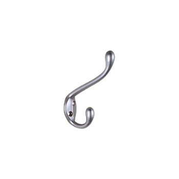 

2Pc National Heavy Duty Garment Hook - Nickel