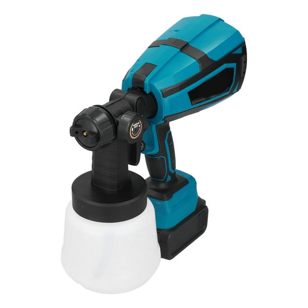 Pistola pulverizadora de pintura inalámbrica Bling Bling 21 V 1000 ml enchufe estadounidense