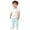 Mint Green-01, variant on Sentuca Summer Boys Outfit Sets Casual Graphic Tees and Pants Two Piece Thin Suit for Baby Clothes