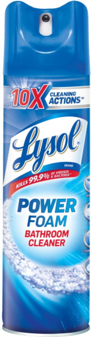 Lysol Bathroom Cleaner Spray, Island Breeze 24 oz (Pack of 3)