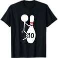 thumbnail image 1 of F The Ten Pin - Camiseta de bolos casual para la liga del equipo, 1 of 2