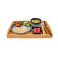 thumbnail image 2 of Home Trends bamboo and ceramic DINNING SET, 2 of 2