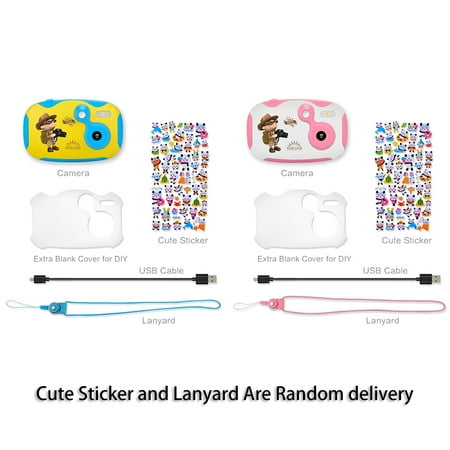 2 Mp Cmos Mini - Digital Camera for Children, Sport Action Camcorder with 2MP HD Photo Resolution, 1.44