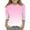 Pink, variant on Spazoro Kids Girls Pullover Shirts Tee, Fashion Round Neck 3/4 Sleeve Spring and Summer Gradient Print Casual Tops for Child Girls Black Size 7-8T