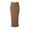 Coffee, variant on yillto Women's Long Skirts Short High Elastic Waist A Lined Slim Maxi Skirt Soft Comfy Clothes
