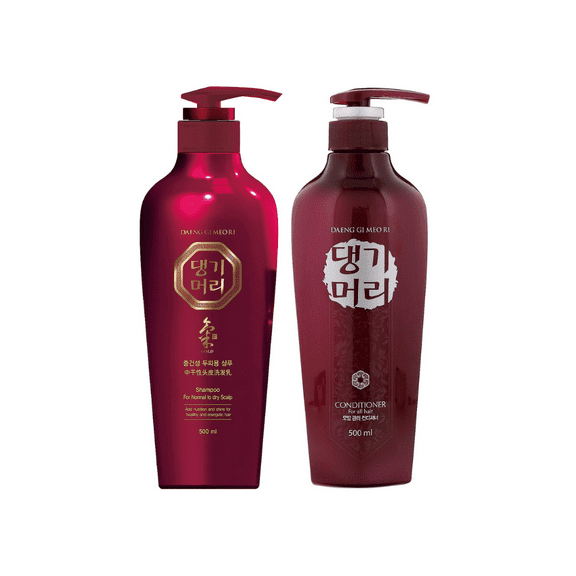DAENG GI MEO RI - Dry Scalp Shampoo   Conditioner 16.9fl.oz (500ml) Each