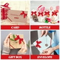 thumbnail image 4 of Lssam Velvet Christmas Bows for Gift Wrapping, Pre-Tied Elastic Loops for Holiday Decor, 8 Inch Red Bows for Party Favors & Gift Boxes, Pack of 1, 4 of 7