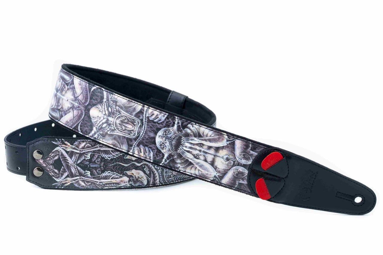 RightOn! Straps Seven Deadly Sins Guitar Strap – Artistic Vegan Strap