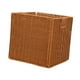 thumbnail image 2 of Cesta de almacenamiento plegable de contenedor de contenedores de almacenamiento Canasta de ratán de imitación plegable para encimera de cocina, 2 of 9