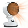 thumbnail image 1 of Yescom 1500W PTC Ceramic Space Heater Electric Oscillating Heating White, 1 of 10
