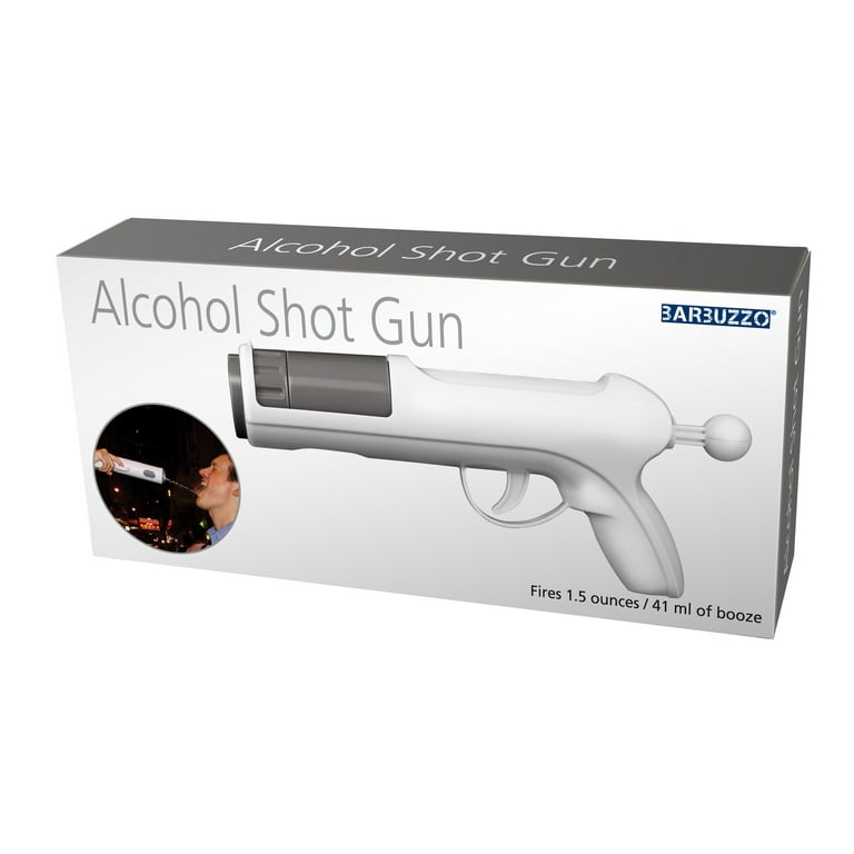 Alcohol Shot Gun, 1.5 oz, White 