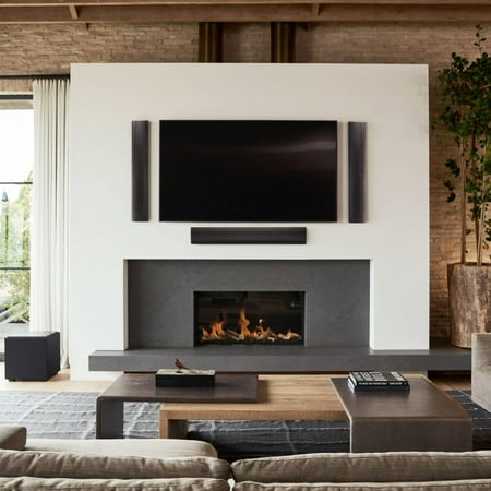 Definitive Technology - Mythos LCR-85 On-Wall Speaker (Each) - Black