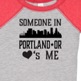 thumbnail image 4 of Inktastic Portland Oregon Someone Loves Me Skyline Boys or Girls Baby Bodysuit, 4 of 5