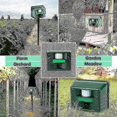 thumbnail image 4 of Outdoor Ultrasonic Bird Repeller Outdoor Bird Repeller Ultrasonic Animal Repeller With Motion Sensor And Flash To Repel Pests, 4 of 4
