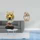 thumbnail image 2 of Escultura de pareja de animales moderna, figura creativa de resina para entrada, sala de estar, estantería, mesa, pasillo, cafetería, escritorio,, 2 of 8