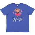 thumbnail image 3 of Inktastic Gigis Girl Ballerina Monkey Youth T-Shirt, 3 of 5