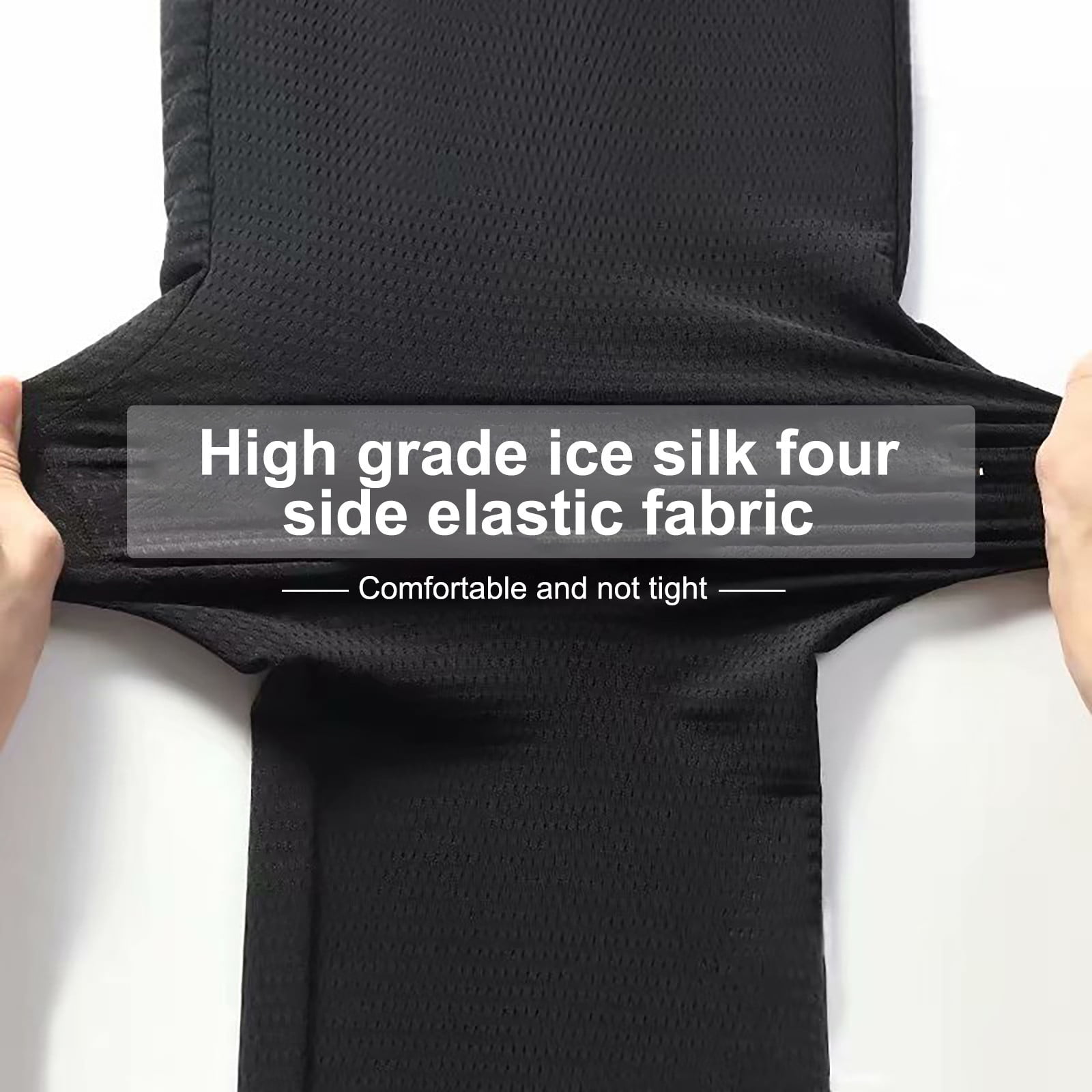 Gym Shorts Men Soft Ice Silk Breathable Quick Drying Sweatpants Summer Fitness Running Stretch Yoga Pants with Pocket