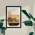 thumbnail image 2 of Wynwood Studio Sports and Teams Framed Wall Art Prints 'Ballance' Yoga Home Décor - Yellow, White, 13" x 19", 2 of 4