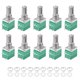 thumbnail image 5 of Uxcell 5K Ohm Resistencias Variables, Potenciómetro de Película de Carbono de Un Solo Giro, Paquete de 10, 5 of 5