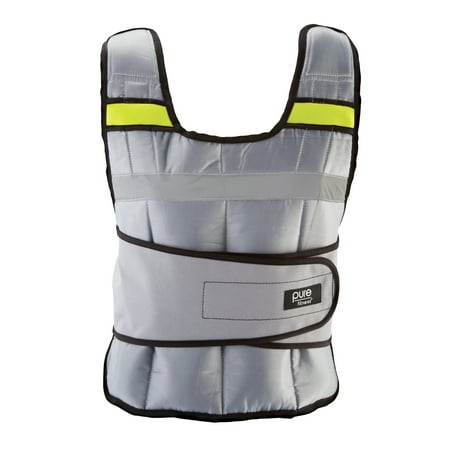 Pure Fitness 20lb Adjustable Weighted Vest (Best Weighted Vest For Running)
