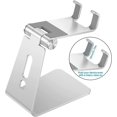 thumbnail image 2 of Dww-argent-support Tlphone, Support Tlphone Bureau Multi-angles Rglable, Support Tlphone Portable En Aluminium Compatible Avec Iphone 13 Pro/13/12 Pro, 2 of 5