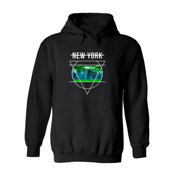 Usa Ny Hoodie Men -Image by Shutterstock, Male Small