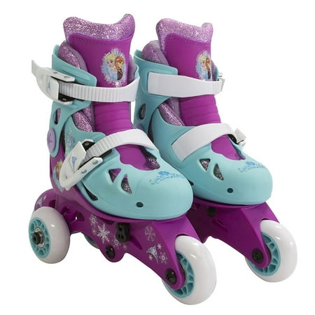 Disney Frozen Adjustable 2-in-1 Glitter Trainer Skates