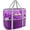 Purple, variant on Mesh Beach Bag - Large Tote Bag for Family, Toys & Vacation Essentials