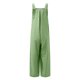 thumbnail image 4 of ICHUANYI ClearanceFashion Women Casual Cold Shoulder Jumpsuit Solid Button Suspender Jumpsuits Wide Pocket Leg Pant(Green, XXL) ICHUANYI WER20232080502712, 4 of 8