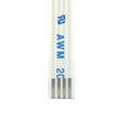 thumbnail image 2 of 10PCS Flexible Flat Cable 1.0mm Pitch 4 Pins 200mm  Flexible Ribbon FFC Cable AWM 20624 80C 60V, 2 of 3
