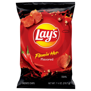 Lay's Potato Chips, Flamin' Hot Flavored 7.75 oz