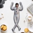 thumbnail image 4 of New Poseable Michael Plush Doll – 11" Soft Stuffed Figure with Wireframe, Bendable Pop Star Doll for Desk Display, Collectible Music Gift for Fan,1Pcs, 4 of 5