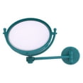 thumbnail image 4 of Allied Brass WM-5D/4X-BKM 8 Inch Wall Mounted Make-Up Mirror 4X Magnification, Matte Black, 4 of 11