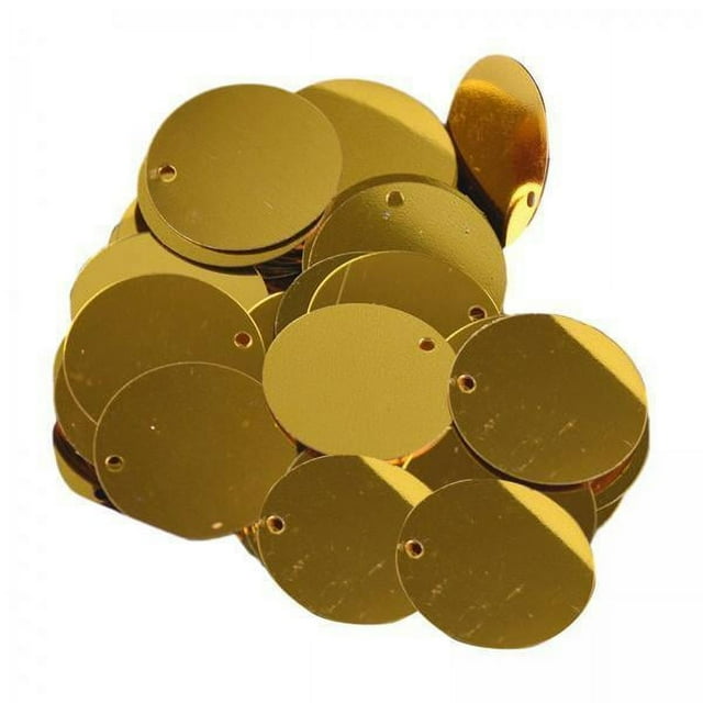 Paquete de lentejuelas redondas planas de 85 piezas Strade Fareast Limited para manualidades y accesorios para el cabello DIY 4 piezas