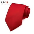 thumbnail image 4 of Synzerm Solid Satin Woven dyed Color Formal Necktie for Men Wedding Party Formal, 4 of 4