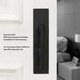 thumbnail image 4 of Entry Door Lock, Curved Angle Aluminum Alloy Door Handleset  For Home, 4 of 8