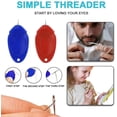 thumbnail image 3 of Thumb Colorful Needle Threader, Fits All Needle Sizes,Simple Wire Loop Tool DIY Threader for Hand or Embroidery Machine Sewing & Craft(10PCS), 3 of 5
