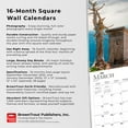 thumbnail image 2 of Outhouses | 2023 12x24 Inch Square Wall Calendar, 2 of 8