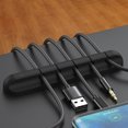 thumbnail image 4 of Silicone Cable Organizer Cable Holder USB Wire Winder Management Cord Adhesive Clips Holder for Phone Charging Cables Headset, 4 of 7