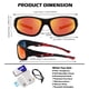 thumbnail image 2 of Gafas de Sol NULOOQ Polarizadas Indestructibles para Niños - 2 Pares, 2 of 5