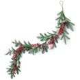 thumbnail image 1 of Decoraciones de corona navideña, guirnalda de árbol artificial oel, arreglo floral navideño para decoración de bodas, jardín, chimenea, escalera, decoración colgante navideña (70 cm) oso de fresa  Electrónica, 1 of 5