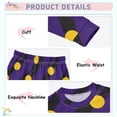 thumbnail image 4 of Yellow Polka Dot Pattern Cotton Pajamas 2 Piece Set Sleepwear Soft and Comfortable Homewear Nightwear, 4 of 7
