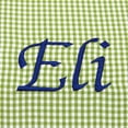 thumbnail image 4 of Personalized Upholstered Children's Mini Chair in Gingham, 4 of 7