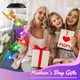 thumbnail image 5 of 1 pieza (corazón blanco), decoración de Pascua, regalo para mamá, regalo para esposa, regalo de cumpleaños, día de la madre, carillón de viento para exteriores con energía solar, regalo de Navidad, re, 5 of 5