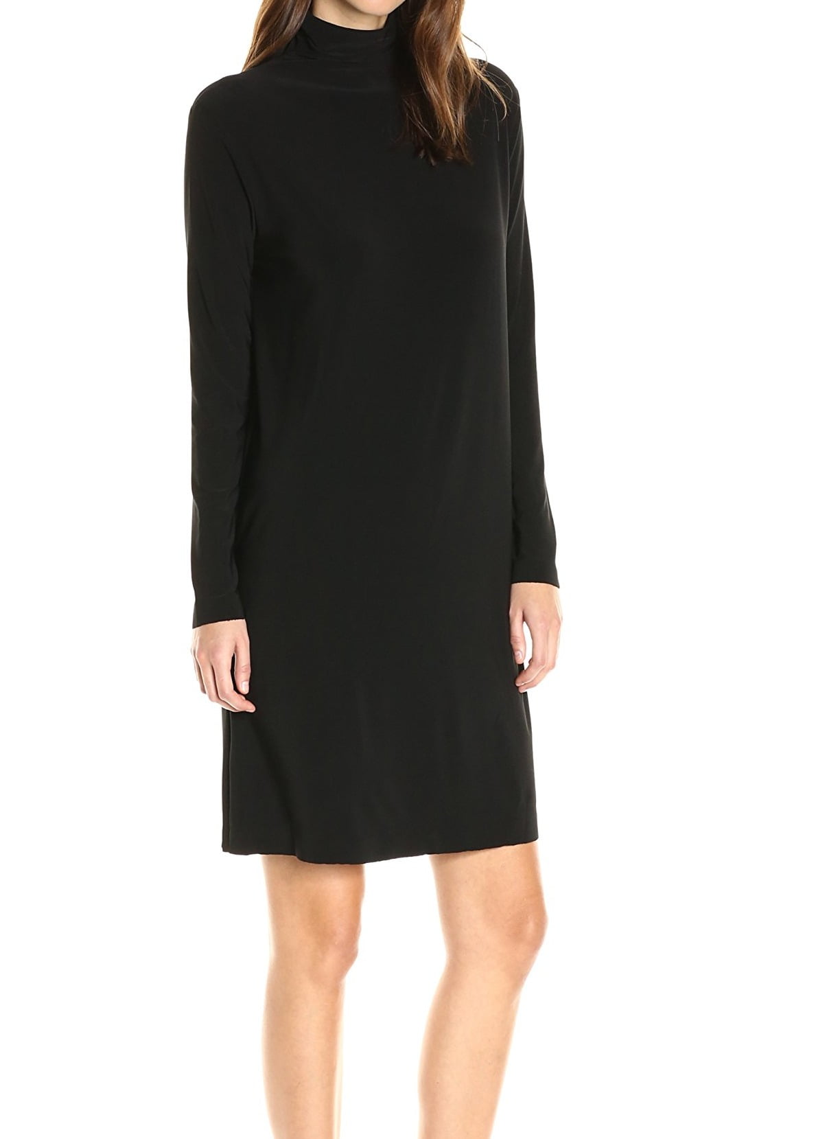 turtleneck shift dress