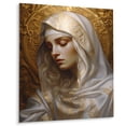 thumbnail image 2 of Designart "Holy Hues Devotion to Virgin Mary I" Christianism Metal Art Living Room, 2 of 5
