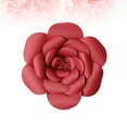 thumbnail image 4 of 3d Flower Wall Art Paper Backdrop Decor Flowers Christmas Decoration Embellishments Red, 4 of 5